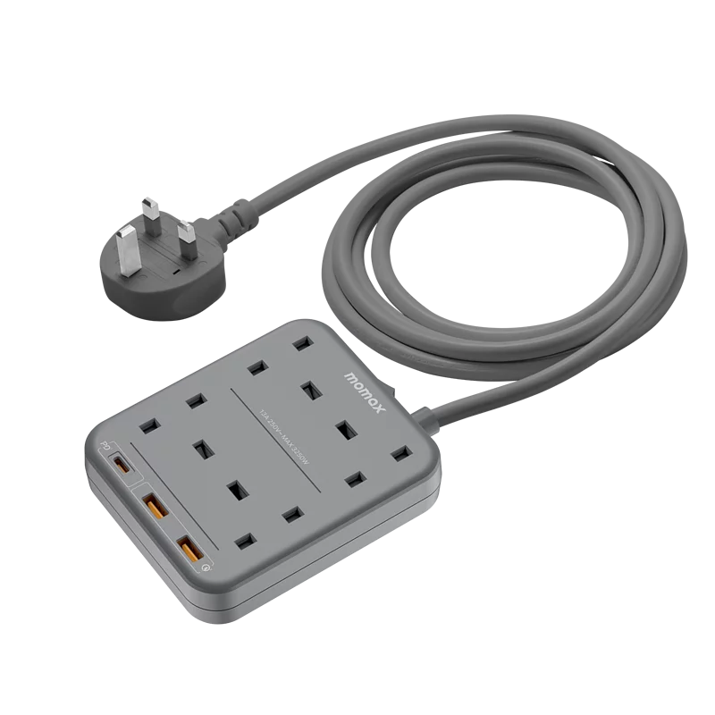 MOMAX ONEPLUG PD20W 2A1C 4位拖板 US3