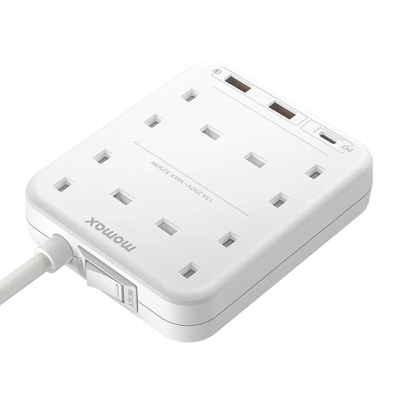 MOMAX ONEPLUG PD20W 2A1C 4位拖板 US3