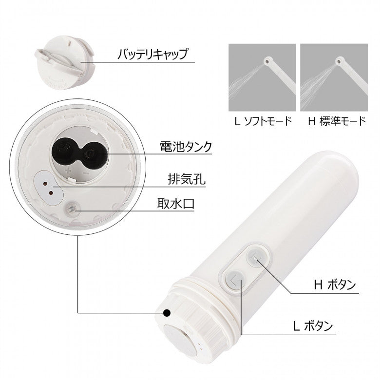 Dretec Handy Shower 便攜式清洗器 PW-100