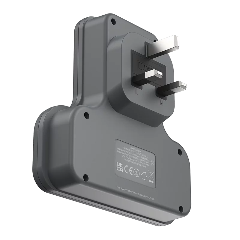 MOMAX ONEPLUG PD20W 2A1C 3位T型插座 US6