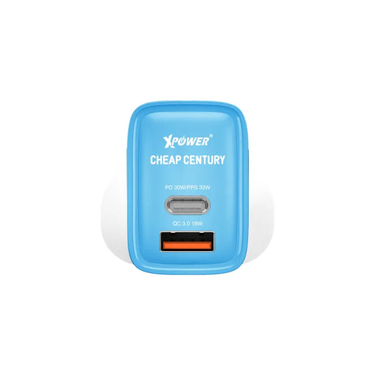 XPower x 大麻成 30W PD & 33W PPS 迷你充電器