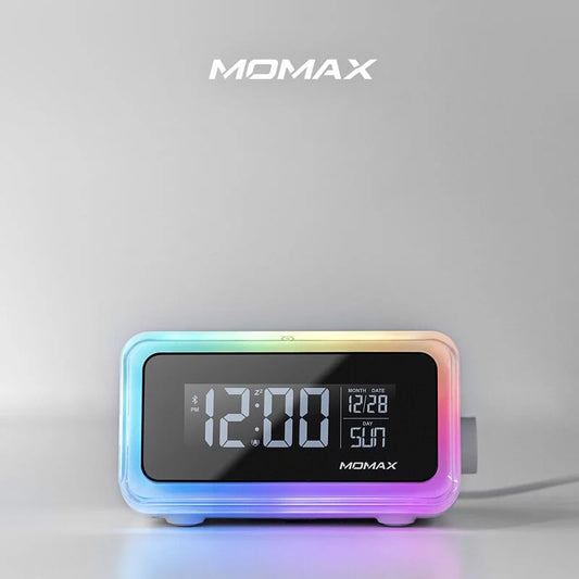 MOMAX Q.Clock2 無線充電子鬧鐘 QC2UKW