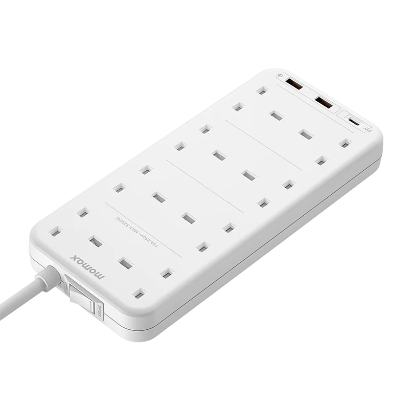 MOMAX ONEPLUG PD20W 2A1C 8位拖板 US5