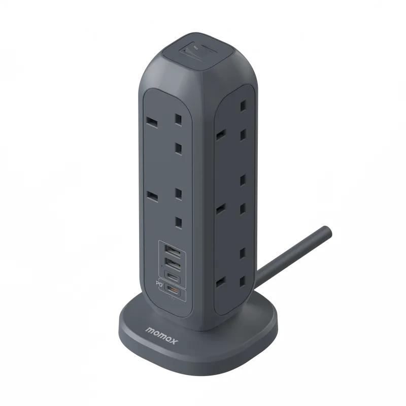 MOMAX ONEPLUG PD20W 2A2C 11位拖板 隨行多用途座枱支架 US11