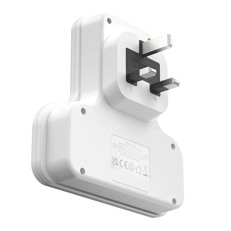 MOMAX ONEPLUG PD20W 2A1C 3位T型插座 US6