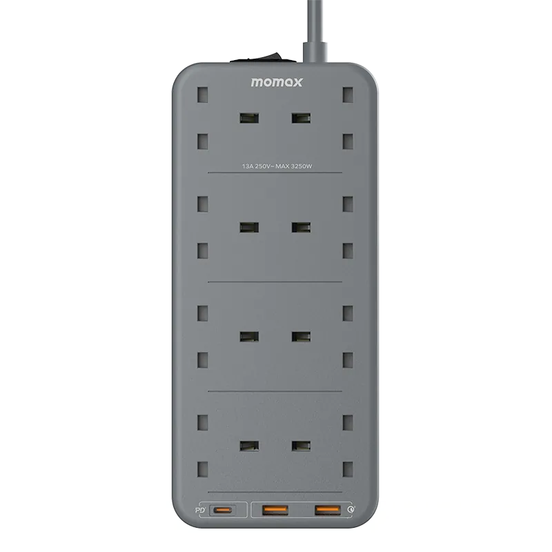 MOMAX ONEPLUG PD20W 2A1C 8位拖板 US5